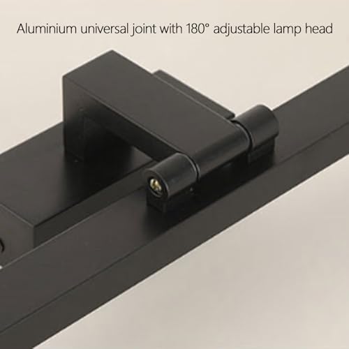 Luz de pared baño espejo impermeable aplique rectangular moderno 4
