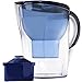Lake Industries Premium Great Tasting Alkaline Water Pitcher with Filter Patented 7 Stage System is The Clear Choice to Purify Water & Remove Acidity - 3.5 Liters