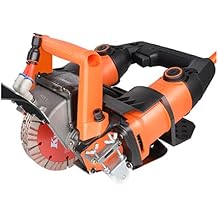 5200W Electric Wall Chaser Groove Slotting Machine Brick Wall Cutting Machine Steel Concrete Cutter Circular Saw Power Tool for Seam Joining