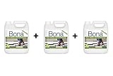  Bona Spray Mop Nachfüllkanister Set mit 3 x 4 Liter Fliesen - und Laminatreiniger - WM740219025