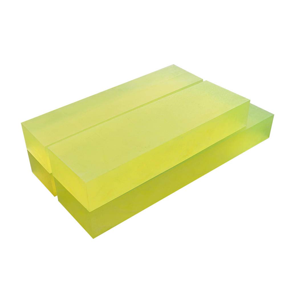 Attrezzi per pavimentazione per piastrelle, pannello per maschiatura di piastrelle per pareti in gomma, blocco per maschiatura dedicato per muratore-A * 500 * 100 * 50 * 2,8 kg * giallo