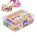 Juego de aprendizaje comparativo: con actividades como la asignación de letras mayúsculas y minúsculas, este juguete mejora el reconocimiento de letras y el aprendizaje comparativo y actúa como una práctica ayuda de memoria para la ortografía para desarrollar importantes habilidades de lectura y escritura temprana
