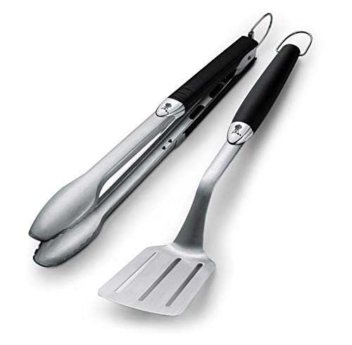 Set de 2 piezas para parrilla en acero inoxidable Weber miniatura 1
