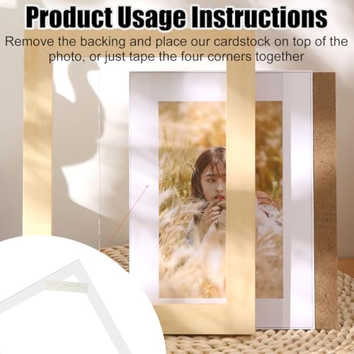 32 Stücke Passepartout Karton,8 Größen Paspartourahmen,Beige Passepartout Nach maß von Bild Foto Rahmen Halterungen Matten,Haltbarkeit Passepartout Rahmen Papier,für Bilder, Fotos, Kunstdrucken