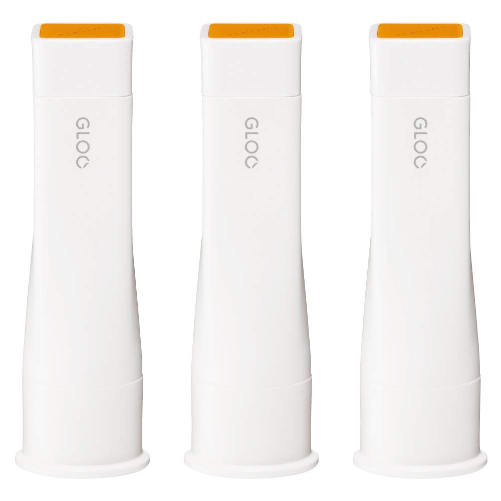 Kokuyo Gloo G322MX3SET Adhesive Sticks, Wrinkle-Free, Kilei, Size M, 3 Pieces