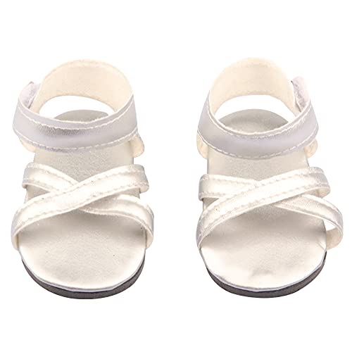 Msyo 7Pairs Of 18 Inch Doll Shoes，Shoes Suitable For18-Inch Dolls Are A Good Gift For Girls,There Are Also Two Pairs Of Doll Socks And An Doll Accessory #TOP3