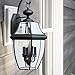 Sea Gull Lighting 8040-12 Lancaster Outdoor Wall Lantern Outside Fixture, Three - Light, Black