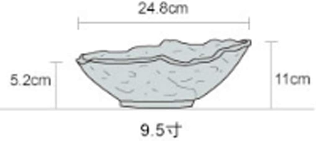 Personalized Home Instant Noodle Bowl Vegetable Rice Ceramic Tableware Oblique Mouth image 2