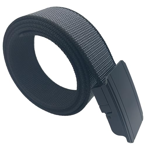 Casual Reversible Belt Men,2 and 1 Mens Belt with Double Sided,Adjustable Canvas Belt for Work,Military,47.24inch