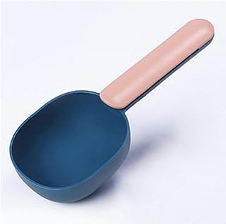 1pc Dog Cat Food Feeding Scoop Clip-on Dog Feeding Spoon Suit for Cats/Puppies/Small Dogs Random Color