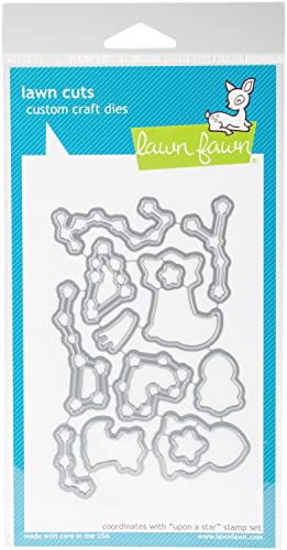 Lawn Fawn 1408 Upon A Star Metal Embossing And Cutting Dies For Diy Cards Making, Crafts And Scrapbooking | Die Cuts Supplies For Paper And Cardstock To Make Your Own Photo Album #TOP2