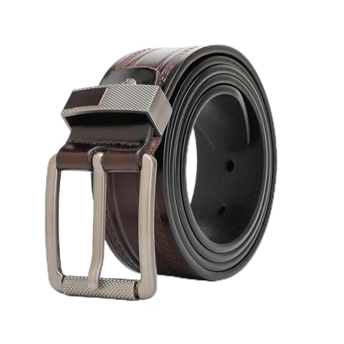 Mens Belts Big and Tall,Men Leather Belt Casual Work Dress, Every Day Jeans Belts