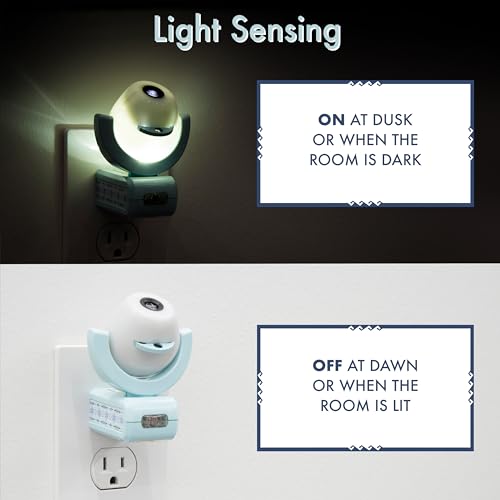 Projectables Disney Frozen 2 LED Projector Night Light, Plug-In, Dusk-to-Dawn, Elsa, Anna, and Olaf, Ideal for Hallway, Bedroom, Nursery, or Playroom – 45028 by Projectables - Image 3