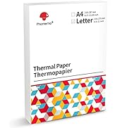 Itari Thermal Printer Paper 8.5 x 11 US Letter for M08F-Letter Portable Printer - Multipurpose Th...