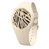 Ice-Watch - ICE wild Almond skin Zebra - Orologio beige da Donna con Cinturino in silicone - 025892 (Small 37mm)