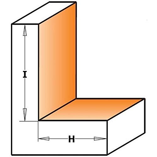 CMT Orange Toos 660.990.11 - Hartmetall-Falzfräser mit Wendeplatten Z2 S=12 D=50.8X28.3