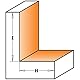 CMT Orange Toos 660.990.11 - Hartmetall-Falzfräser mit Wendeplatten Z2 S=12 D=50.8X28.3