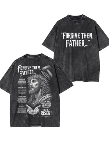 Forgive Them Father Forgiveness Verses He is Risen Christian Acid