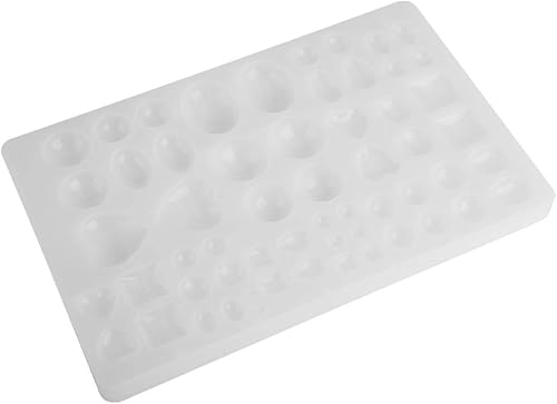 Miniatura 8 de Moldes de fundición de joyas, cuentas de molde de silicona para hacer joyas, collar, pulsera, colgante de resina, herramienta de manualidades con