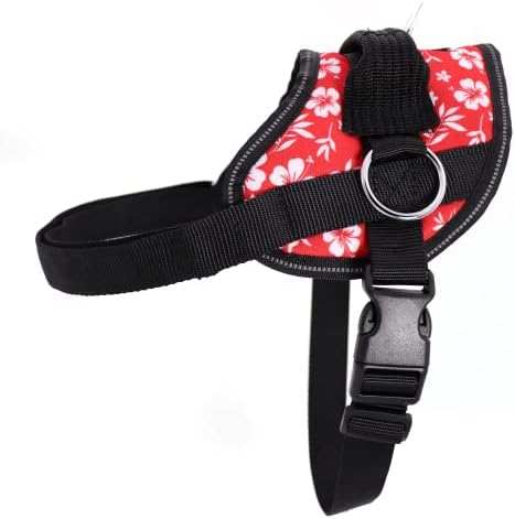 Bark Appeal Dog Harness, No-Pull Pet Harness, Adjustable & Reflective, Soft-Padded No-Choke Vest Harness with Easy Control Handle & 3 Leash Clips, Easy On, Easy Off Technology – Small to Large Dogs