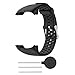 FUNKID Replacement for Smartwatch Wristbands Polar M400/M430 Adjustable Band Strap Black