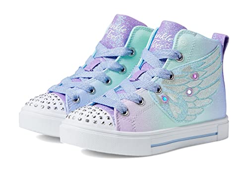 Skechers Unisex-Child Toes Twinkle Sparks-Wing Charm Sneaker