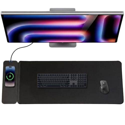 Tapis de bureau charge rapide au design épuré et moderne