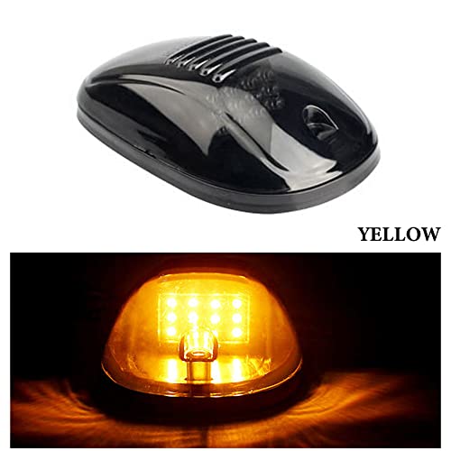 5pcs Marcador De Carro Led Cab Telho Top Luzes De Conversa Para Caminha Suv 16led Lens Black Lens Bl