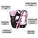Imagen de IULONEE Ergonómica Mochila Portabebé Cargador Envolvente Ergonómico Multifunción Mochila Portabebes Portador De Bebé Fular Portabebés Elastico Para Bebés De 3 a 36 Meses