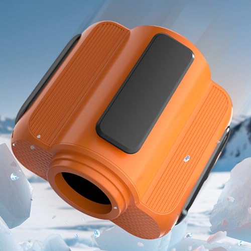 Ventilateur de taille portable USB avec ceinture réglable et lampe LED intégrée