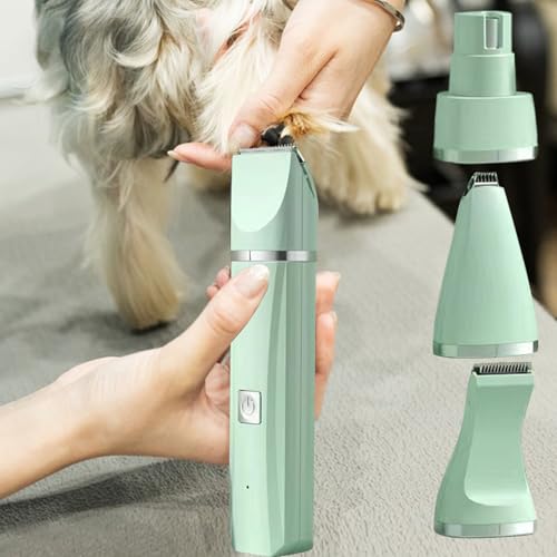 Ciseaux électriques pour chats et kit de toilettage 4 en 1