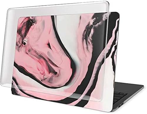Skinit Case + Skin Compatible with MacBook Pro 15in (2016-19) Originally Designed Pink Marble Ink Design