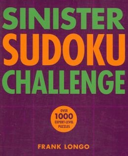 Unknown Binding Sinister Sudoku Challenge Book