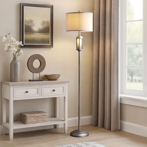 AIEAMPDO 65'' Industrial Floor Lamp for Living Room with 2 Light Sources by AIEAMPDO - Used condition - Image 2