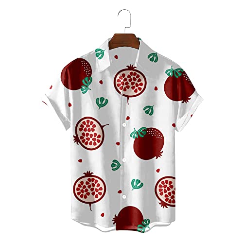 Chemise Hawaïenne d'Été pour Homme Idéale pour Fête sur la Plage
