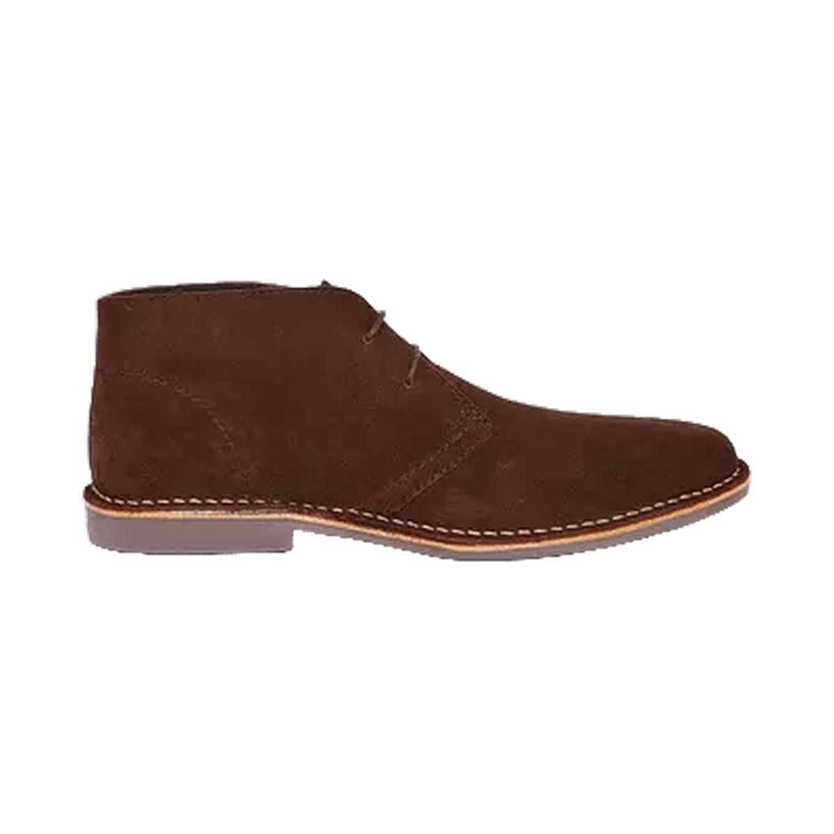 Thomas CrickRed Tape Crick Men's 'Gobi' Suede Desert Boots, Formal, Classic, Comfortable and Stylish, Fashionable Addition to Any Outfit, Made with Leather (Black/Brown/Navy/Stone)
