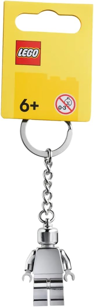 LEGO 854305 Silver Minifigure Keychain