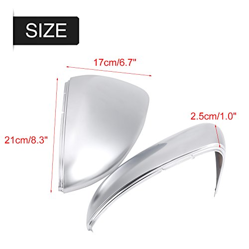 Paio di Copri Specchietto Retrovisore Perlato in
