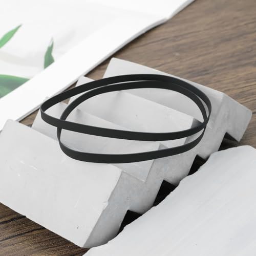 eMagTech 4-teiliges Gummiriemen-Bandmechanismus-Set Flach Und Quadratisch Kompatibel mit Sony Stereo-Kassettendeck TC-WR520 TC-WR520S TC-WR565 TC-WR665S