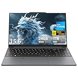 2025 Gaming-Laptop, 15.6 inch Laptop with Core-i7, Laptops 24GB DDR4 1TB SSD, Laptops with Backlit Keyboard, Fingerprint Unlock, Lap top for Student/Work/Business Win 11 Pro, Mini-HDMI TF Port