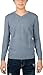 X RAY Boys School Uniform Sweater V-Neck, Big Boys' & Little Kids Youth Long Sleeve V Neck Pullover Sweater, Heather Slate, Small (6-7)