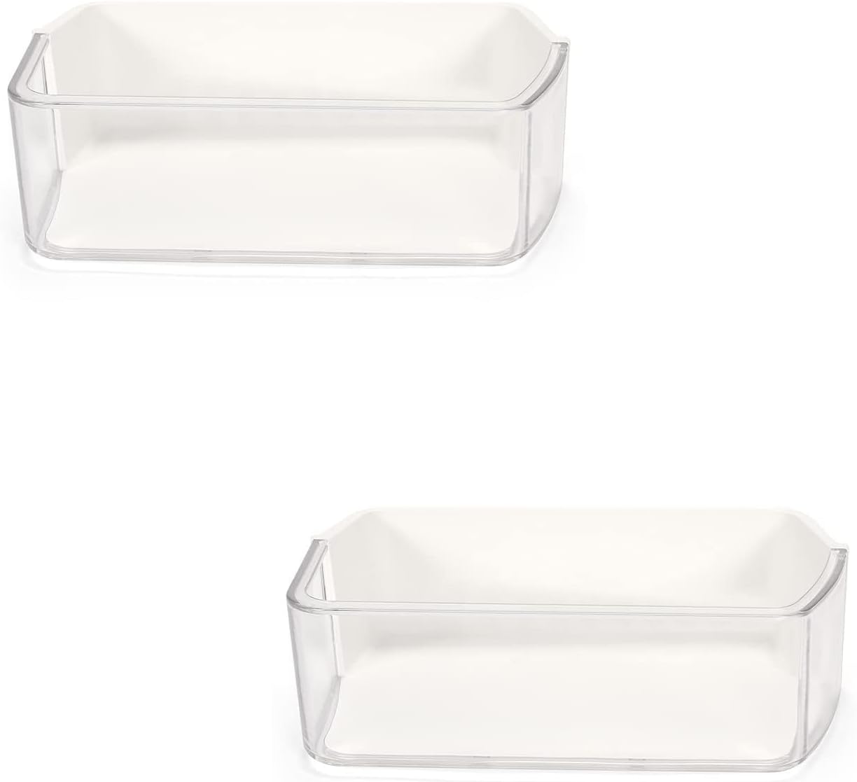 Kojem DA97-12650A Refrigerator Door Shelf Bin Compatible with Samsung Refrigerator Fridge Shelf DA63-07104A AP5620330 Replacement 2PCS