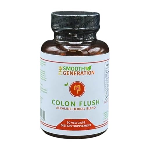 The Smooth Generation Colon Flush Detox Capsules, Digestive & Colon Health Support, Wildcrafted Herbal Formula, No Fillers, 90 Capsules