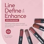 Sorme Cosmetics Smearproof Lipliner in Natural Nude 0.06 oz | Smudgeproof Nude Lip Liner Pencil | High Definition Waterproof Lip Liners for Women | Hydrating Lip Pencil | Matte Lip Pencil Liner Makeup - Image 5