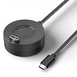 Oumida Ladekabel für Garmin Venu/Venu 2 Plus/Venu Sq/Venu Sq 2 Music/Vivoactive 3 Ladegerät, USB-C Daten Sync Kabel für Garmin Fenix 7/Fenix 6/Fenix 5 (Schwarz)