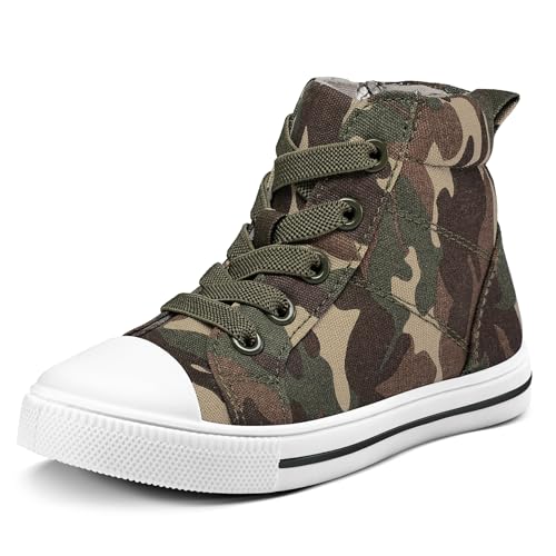 For Boys And Girls Toddler Canvas High Top Walking Causal Sh