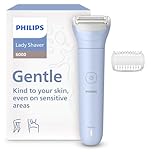 Philips Lady Shaver Series 6000 - Cordless, Wet & Dry Electric Shaver, 3-Blade Shaving System, For Legs & Body, 80 Mins. Runtime, Model BRL127/00