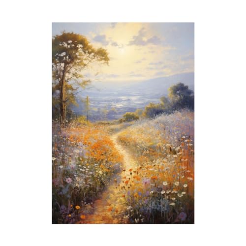 Tableau paysage de champ FJASKER pour raviver un mur vide sans encombrer l'espace