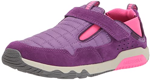 Merrell Free Roam Hut Moc Slip On, Purple/Pink, 5.5 Us Unisex Big Kid #TOP17