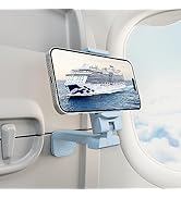 Universal Airplane Phone Stand Holder, Klearlook Travel Essentials Phone Mount for Desk with 360 ...